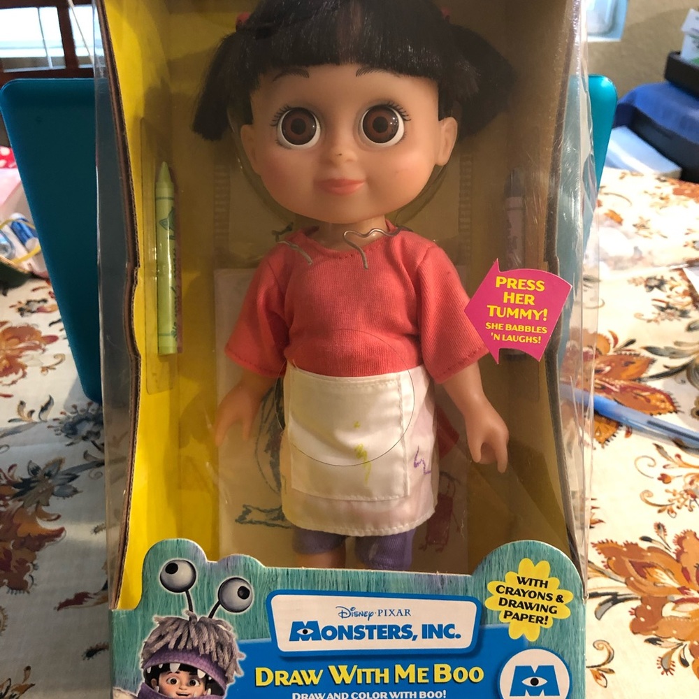 Monster Inc doll from the Monster Inc movie